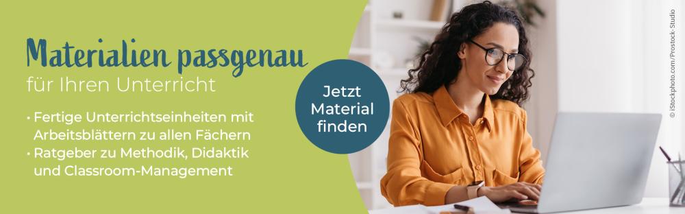 Header Materialien passgenau für Ihren Unterricht