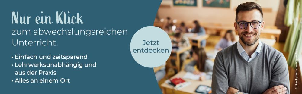 Header Nur ein Klick zum abwechslungsreichen Unterricht