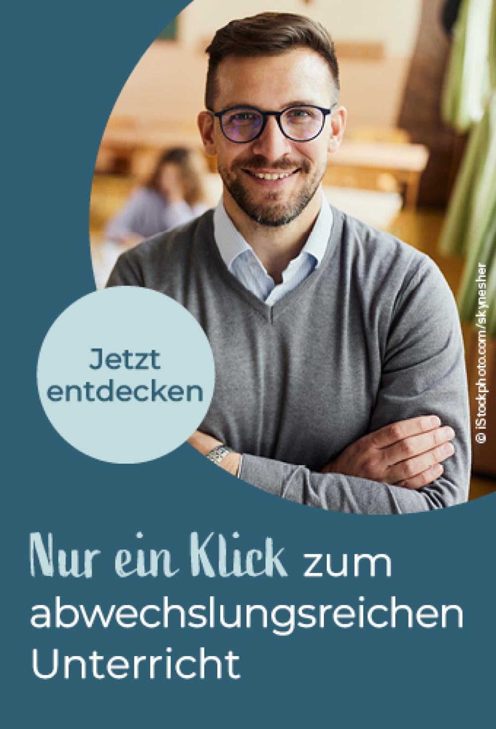 Header Nur ein Klick zum abwechslungsreichen Unterricht